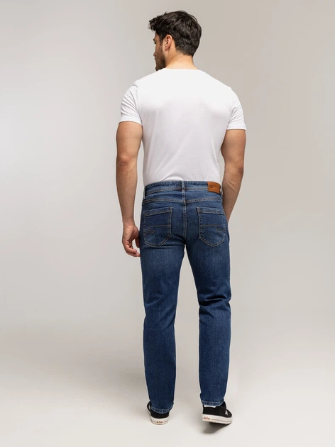 Jeansy slim Fit męskie Lee Cooper Norris-2424 W32L32 Granatowe (5905991756194) - obraz 4