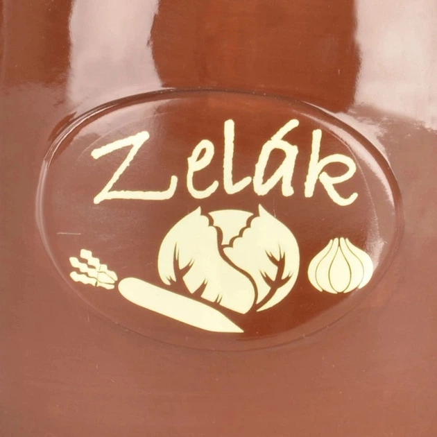 Pojemnik do kiszenia Orion ceramiczny z pokrywką 6 l (8592381069636) - obraz 3