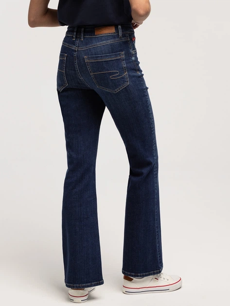 Jeansy dzwony damskie Lee Cooper Becca-3200 W27L30 Granatowe (5905991761037) - obraz 2