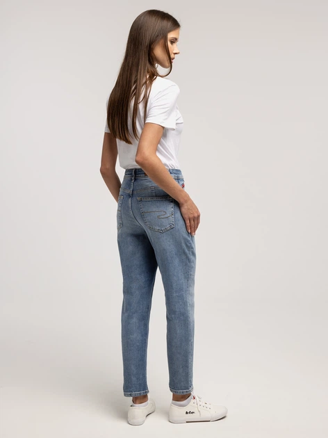 Джинси Mom`s жіночі Lee Cooper Matea-9840 34 Блакитні (5905991761761) - зображення 4