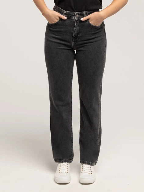 Джинси Regular Fit жіночі Lee Cooper Paris-9840 W27L32 Темно-сірі (5905991761983) - зображення 1