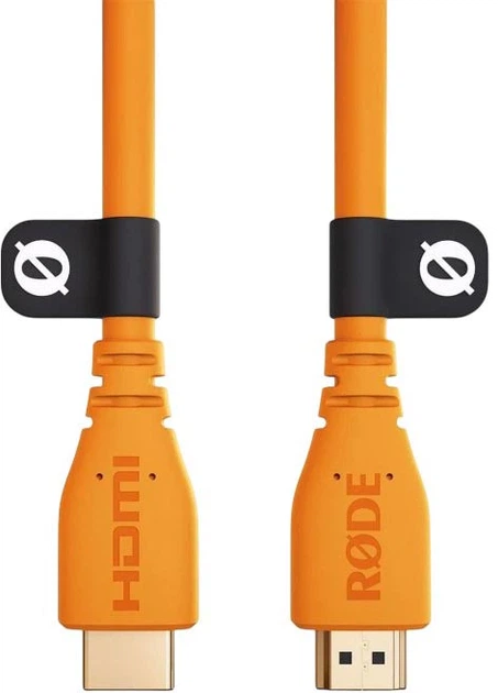 Kabel Rode HDMI Cable 1.5 m Orange(RODE HDMICABLE15M-O) - obraz 2