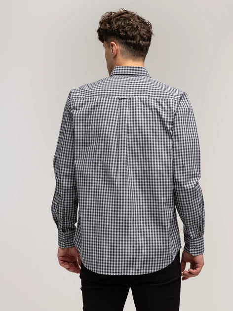 Сорочка бавовняна чоловіча Lee Cooper New Tenby-39Zk L Сіра (5905991748120) - зображення 2