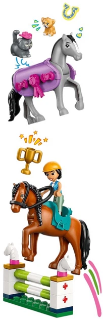 Zestaw klocków LEGO Friends Stadnina i szkółka jeździecka 735 elementów (42688) - obraz 4