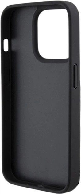 Etui Karl Lagerfeld Saffiano Cardslots and Stand Monogram Choupette do Apple iPhone 15 Pro Max Black (KLHCP15XSAKCNSCK) - obraz 7