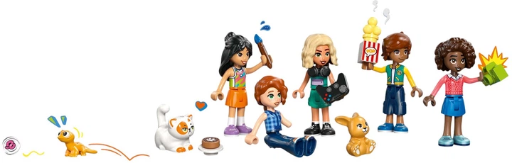 Zestaw klocków LEGO Friends Domek klubu przyjaciół z Heartlake 794 elementy (42689) - obraz 6