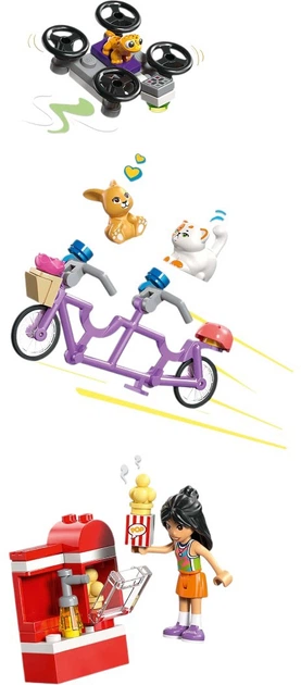 Zestaw klocków LEGO Friends Domek klubu przyjaciół z Heartlake 794 elementy (42689) - obraz 9