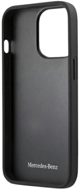 Etui Mercedes-Benz Leather Urban do Apple iPhone 15 Pro Max Black (MEHCP15XARMBK) - obraz 7