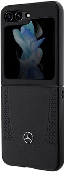 Etui Mercedes-Benz Leather Urban do Samsung Galaxy Z Flip 5 Black (MEHCZF5ARMBK) - obraz 6