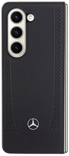 Etui Mercedes-Benz Leather Urban do Samsung Galaxy Z Fold 5 Black (MEHCZFD5ARMBK) - obraz 2