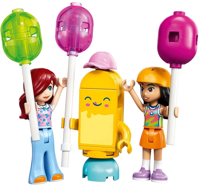 Zestaw klocków LEGO Friends Stoisko z lodami i balonami 107 elementów (42692) - obraz 8