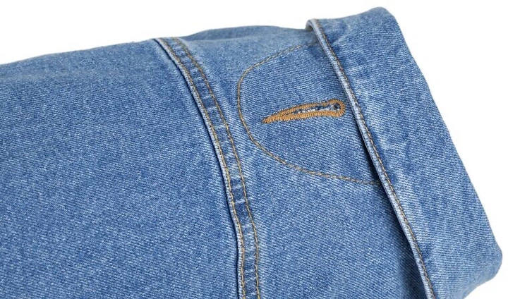 Куртка для собак Amiplay Denim 40 см Синя (5907563277298) - зображення 2