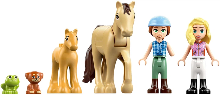 Конструктор LEGO Friends Причіп з конем і лошам 279 елементів (42695) - зображення 9
