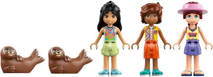 Zestaw klocków LEGO Friends Domek na plaży z fokami 400 elementów (42699) - obraz 7