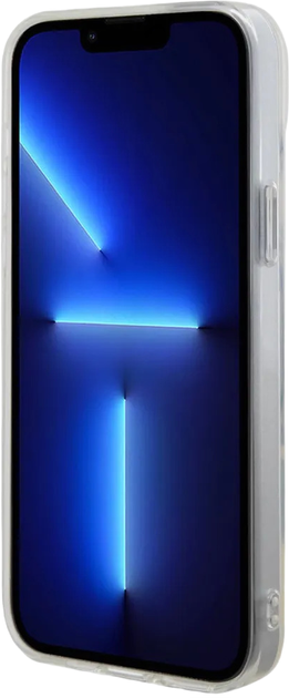 Etui Karl Lagerfeld IML Ikonik MagSafe do Apple iPhone 15 Plus / 14 Plus Transparent (KLHMP15MHFCKNOT) - obraz 2