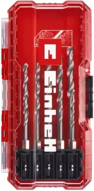Набір свердел по металу Einhell HSS, 2-6.5мм, кейс, 10шт (00134133) - изображение 2