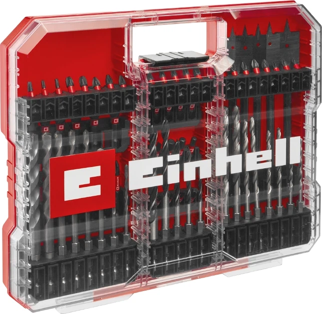 Набір ударних біт і свердл Einhell XL-Box 95шт 1.5кг (00134046) - Фото 4 Набір ударних біт і свердл Einhell XL-Box 95шт 1.5кг (00134046) - изображение 4