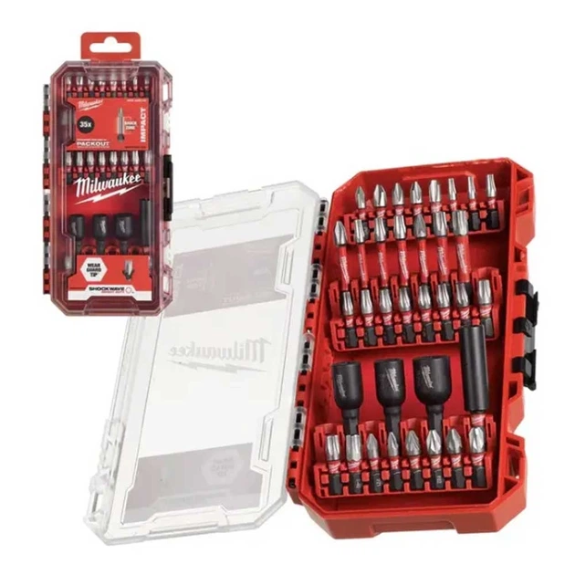 Біти Milwaukee Shockwave, набір 35шт, кейс (00124156) - изображение 3
