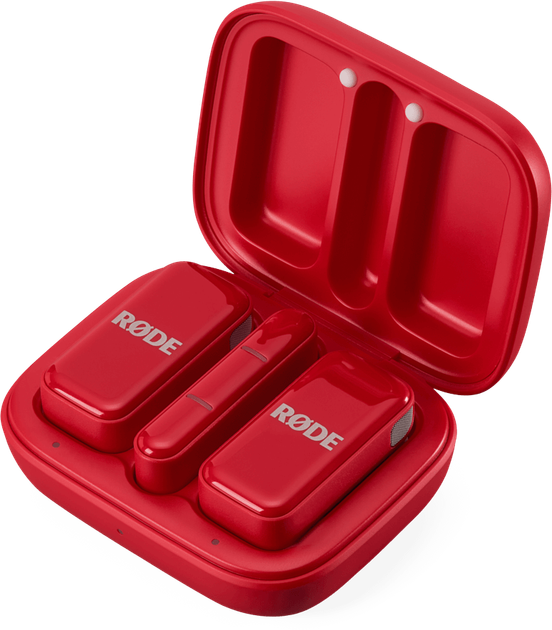 Mikrofon Rode Wireless Micro USB-C Czerwony (698813017935) - obraz 1