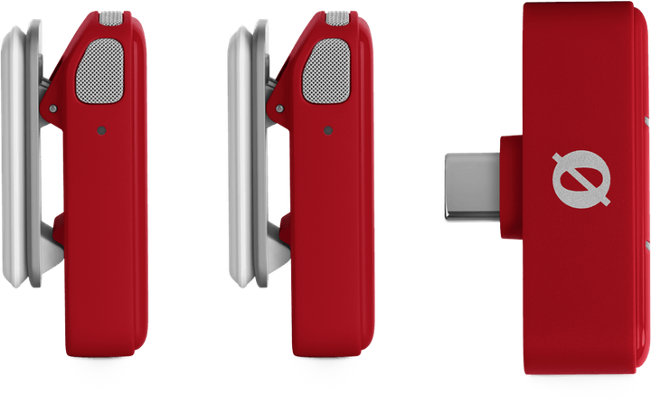 Mikrofon Rode Wireless Micro USB-C Czerwony (698813017935) - obraz 2