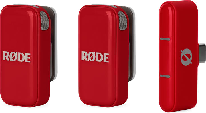 Mikrofon Rode Wireless Micro USB-C Czerwony (698813017935) - obraz 3