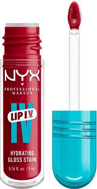 Błyszczyk do ust NYX Professional Makeup Lip I.V. 11 Redy Set Wet nawilżający 5 ml (800897267063) - obraz 2