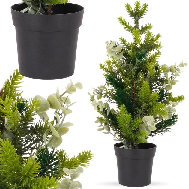 Штучна ялинка Home Styling Collection 839228 в горщику 45 см (8720573316019) - зображення 2