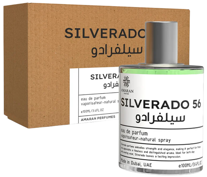 Парфумована вода унісекс Amaran Silverado 56 100 мл (6294019025275) - зображення 1