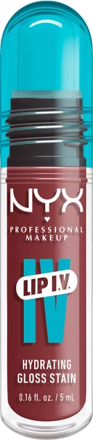 Блиск для губ NYX Professional Makeup Lip I.V. 02 Hydra Honey зволожувальний 5 мл (800897266974) - зображення 1