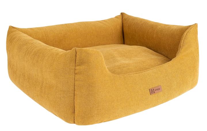 Чохол Amiplay для лежанки Moni розмір M Жовтий (5907563304635) - зображення 5