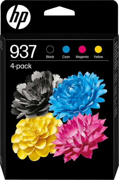 Набір картриджів HP з чорнилом CMYK 937 6C400NE (0196548697632) - зображення 1