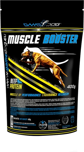 Odżywka białkowo-tłuszczowa Game Dog Muscle Booster dla psów 400 g (5904730806350) - obraz 1