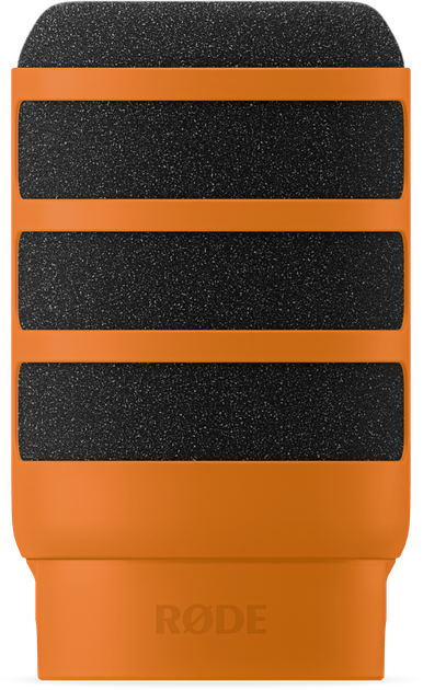 Вітрозахист Rode WS14 для PodMic Orange (698813014224) - зображення 1
