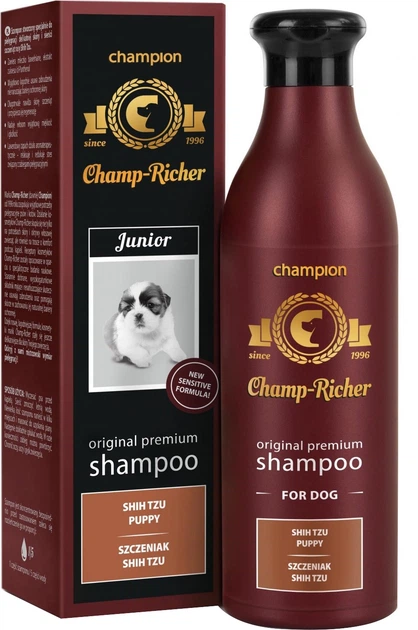 Szampon dla szczeniąt rasy Shih Tzu Champ-Richer 250 ml (5901742070649) - obraz 2