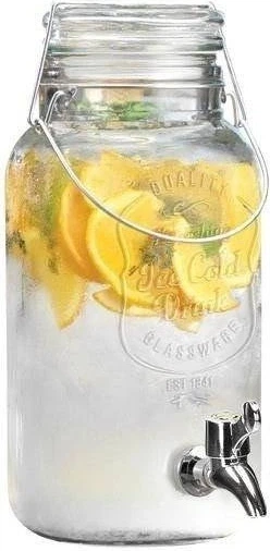 Диспенсер для напоїв Orion з краном скляний 4 л (8592381132262) - зображення 2