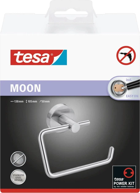Uchwyt na papier toaletowy TESA Moon 40301 - obraz 3