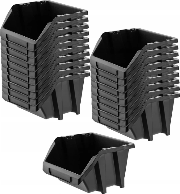 Zestaw kuwet warsztatowych Kadax KBIS12 118 x 98 mm 20 szt. (5903699456385) - obraz 1