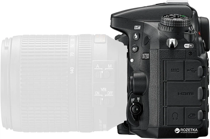 Nikon D7200 Body Black купить на ROZETKA | Отличная цена на
