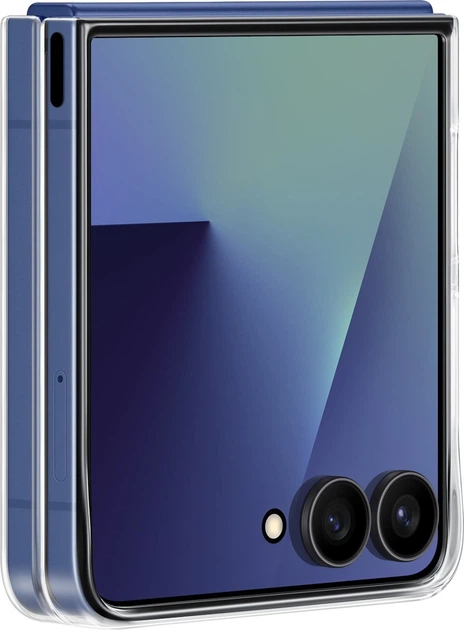 Панель Samsung Clear Case для Samsung Galaxy Z Flip7 Transparent (EF-AF766CTEGWW) - зображення 4