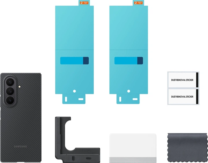 Панель Samsung Carbon Shield Case для Samsung Galaxy Z Fold7 Black (EF-XF966SBEGWW) - зображення 7