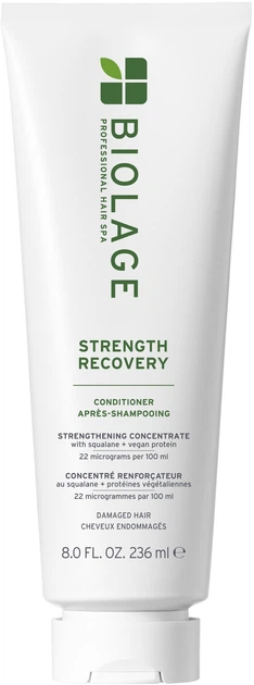 Odżywka do włosów Biolage Strength Recovery wzmacniająca 236 ml (3474637268084) - obraz 1