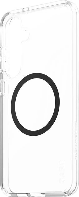 Панель CARE by Panzer Glass Flagship Case Urban Combat Case Transparent w. Black Qi для Samsung Galaxy S25 Plus Transparent-Black (CRRFUBQG37942) - зображення 2