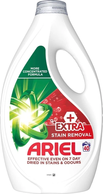 Żel do prania Ariel Extra Stain Removal 1.8 l (8700216691093) - obraz 2