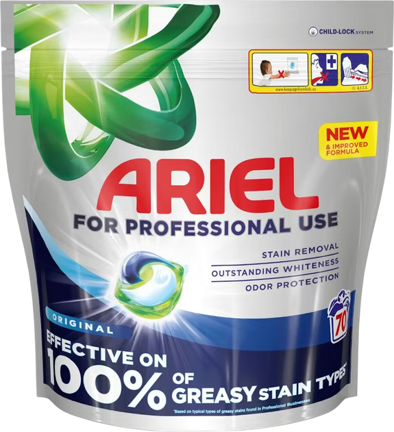 Kapsułki do prania Ariel Professional Original 70 szt (8700216752763) - obraz 1