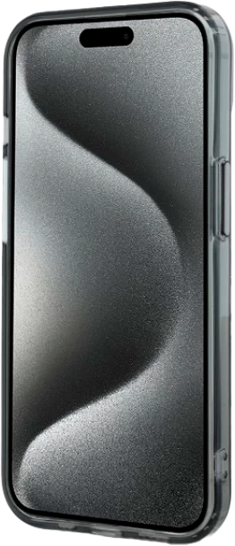 Панель Karl Lagerfeld IML Metal Choupette Head MagSafe do Apple iPhone 15 Black (KLHMP15SHLSCHK) - зображення 5