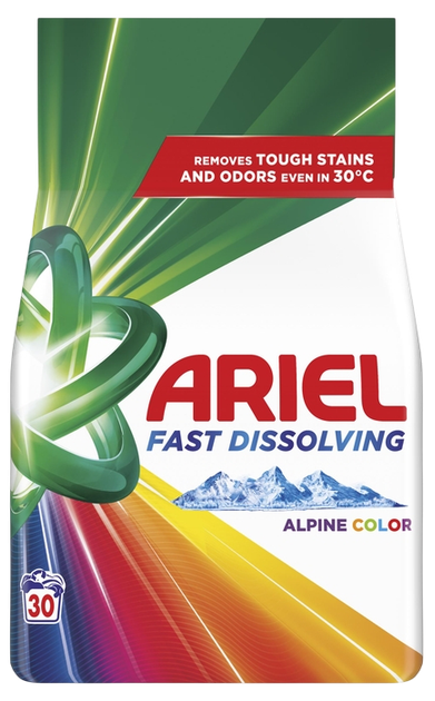 Порошок для прання Ariel Alpine Color 1.65 кг (8700216733571) - зображення 1