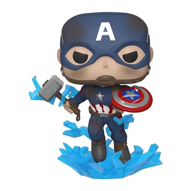 Ігрова фігурка FUNKO POP! cерії "Месники: Фінал" - КАПІТАН АМЕРИКА З МЙОЛЬНІРОМ - Фото 2 Ігрова фігурка FUNKO POP! cерії "Месники: Фінал" - КАПІТАН АМЕРИКА З МЙОЛЬНІРОМ - изображение 2