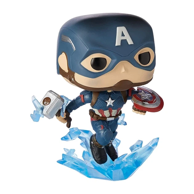 Ігрова фігурка FUNKO POP! cерії "Месники: Фінал" - КАПІТАН АМЕРИКА З МЙОЛЬНІРОМ - Фото 3 Ігрова фігурка FUNKO POP! cерії "Месники: Фінал" - КАПІТАН АМЕРИКА З МЙОЛЬНІРОМ - изображение 3