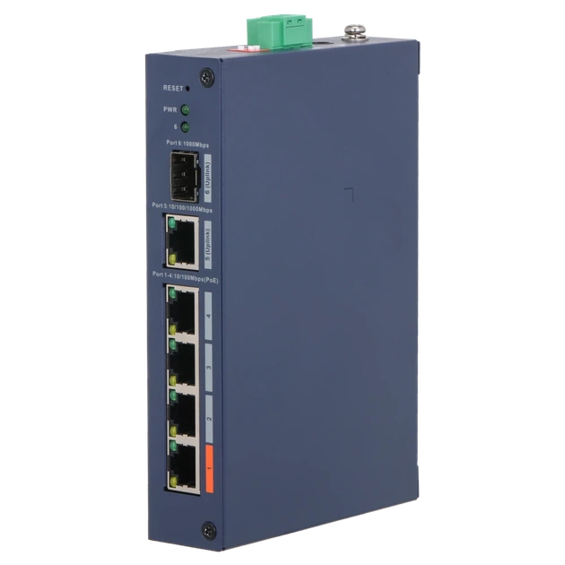 Коммутатор 4 порта управляемый Dahua DH-CHS4106-4ET-60 PoE - Фото 1 Коммутатор 4 порта управляемый Dahua DH-CHS4106-4ET-60 PoE - изображение 1