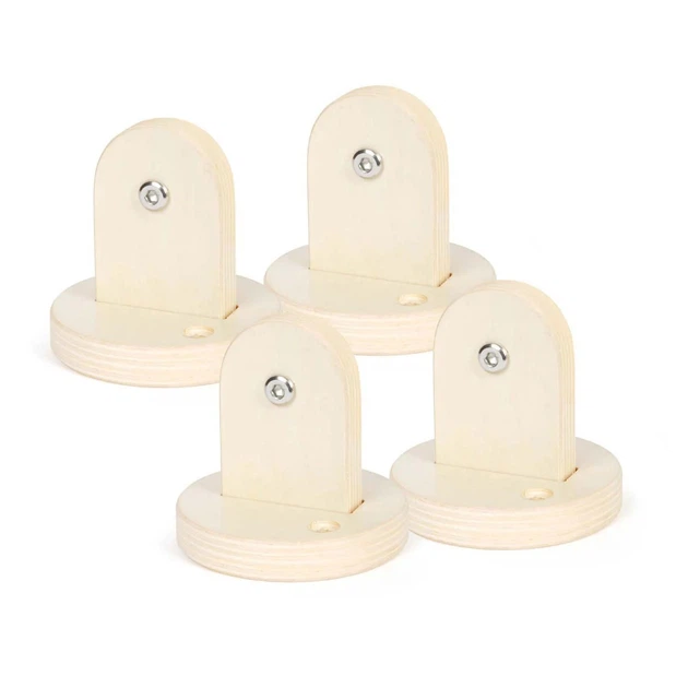 Дерев'яна рама для лазіння Small Foot 2 в 1 трикутник та настінна стійка 12625 (4020972126252) - зображення 3